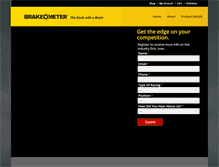 Tablet Screenshot of brakeometer.com